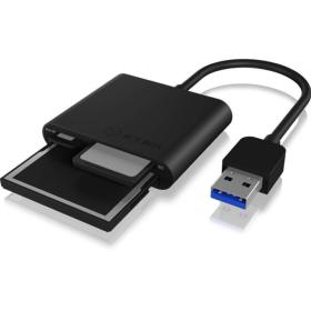 Lecteur de cartes mémoire USB 3.0 IB-CR301 3 slots