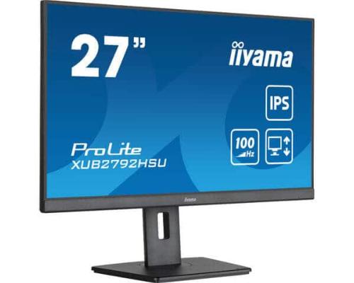 Moniteur LED IPS FHD 27 pouces IIYAMA XUB2792HSU