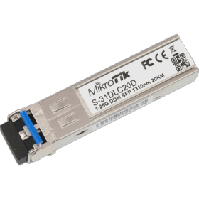 Module SFP 1,25G SM 20 Km Mikrotik S-31DLC20D