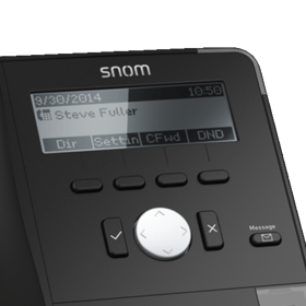 Téléphone Snom D715 noir