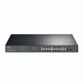 afficher l'article Switch 16 ports giga PoE+ 2 combo SFP TP-Link TL-SG1218MP