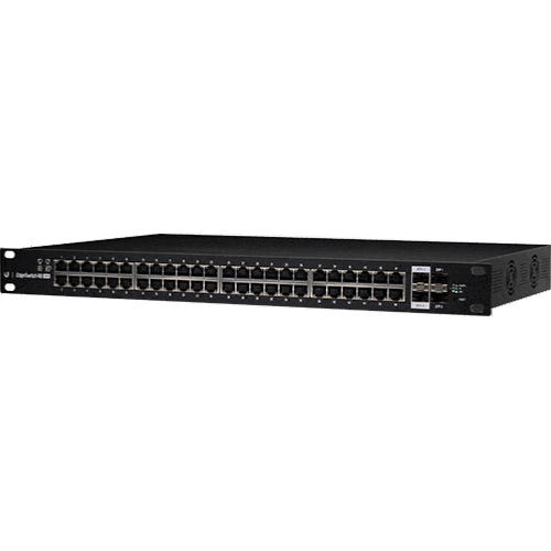 EdgeSwitch 48 ports giga PoE+ 750W 2 SFP 2 SFP+ Ubiquiti