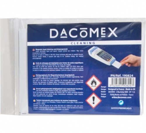 Carte de nettoyage Dacomex pour lecteur par 5