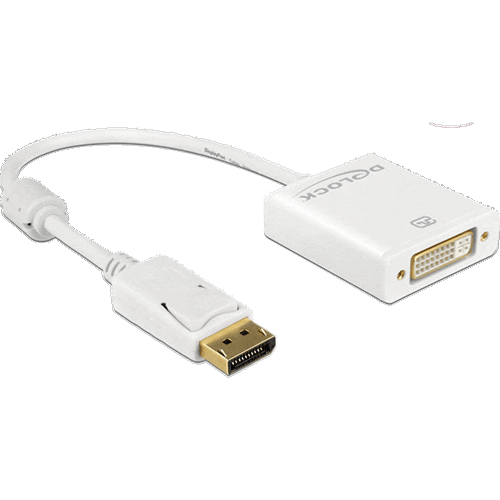 Convertisseur actif DisplayPort 4K vers DVI DeLock