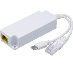 Convertisseur PoE séparateur RJ45 USB-C chargeur 5V