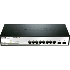 Switch 8 ports giga 2 SFP D-Link DGS-1210-10