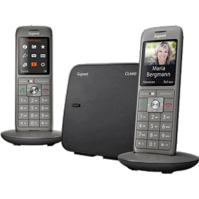 Gigaset CL660 Tlphone sans fil DECT Base + 2 combins