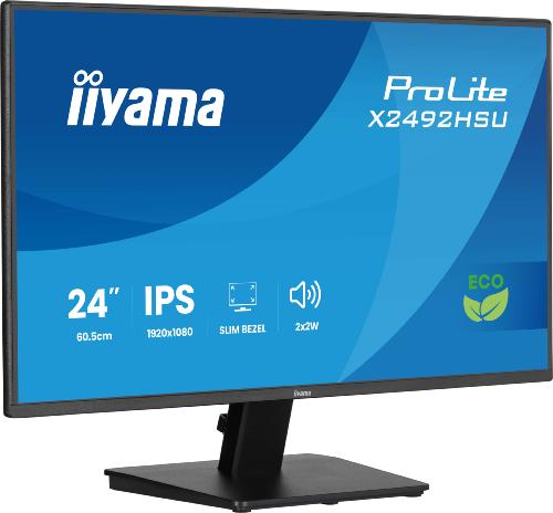 Moniteur IPS 24 pouces FHD IIYAMA X2492HSU-B1