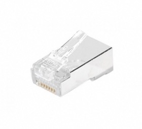 Connecteurs RJ45 CAT6a blinds avec peigne sachet 10 pices