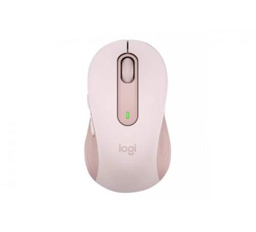 Souris sans fil Logitech Signature M650M rose droitier