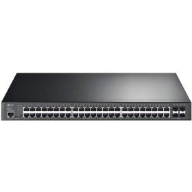 afficher l'article Switch 48 ports giga PoE+ 384W 4 SFP TP-Link TL-SG3452P
