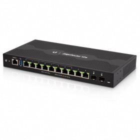 afficher l'article EdgeRouteur 10 ports RJ45 PoE passif 2 SFP Ubiquiti ER-12P