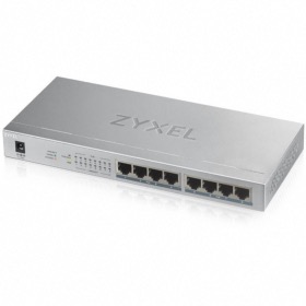 afficher l'article Switch 8 ports gigabit PoE 60W Zyxel GS1008HP