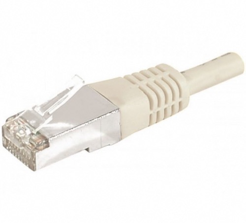 Câble RJ45 catégorie 6 gris longueur 70 cm