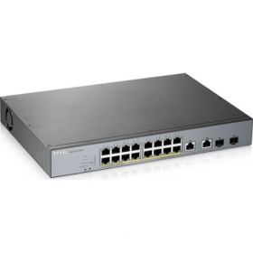 Switch 16 ports giga 8 PoE 250W 2 SFP Zyxel GS1350-18HP