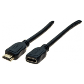 afficher l'article Rallonge HDMI High Speed avec Ethernet or 2 m