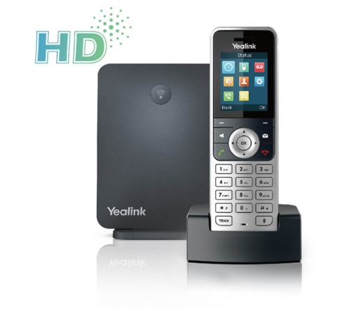 Yealink kit VoIP Borne W60 + 1 téléphone DECT W53H