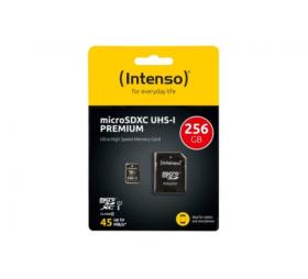 Carte MicroSDXC UHS-I Premium Class 10 Intenso 256 Go