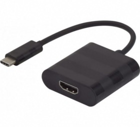 Convertisseur USB 3.1 Type C vers HDMI 2.0 noir