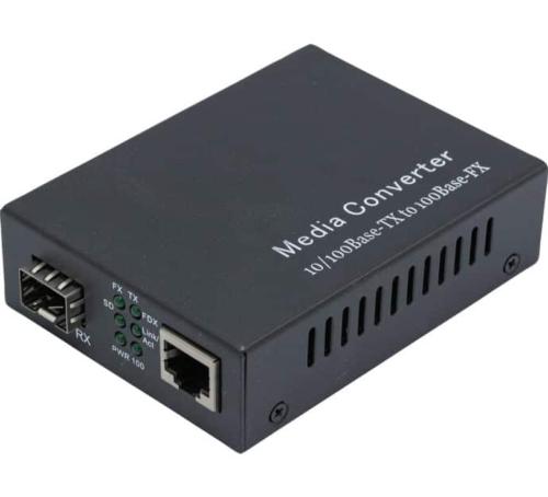 Convertisseur fibre SFP gigabit vers 1 RJ45