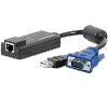 Console KVM 8 ports VGA/USB Dual rail