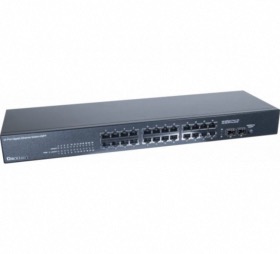 Switch 24 ports gigabit ethernet et 2 ports SFP