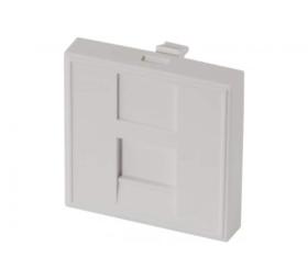 Plastron RJ45 catégorie 6 FTP format 45 x 45