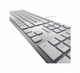 Clavier USB Slim pour Mac KC 6000 argent