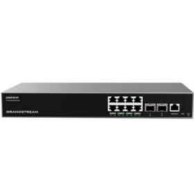 Switch 8 ports giga PoE+ 120W 2 SFP+ Grandstream