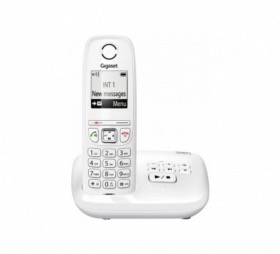 afficher l'article Téléphone sans fil DECT Gigaset AS470A répondeur + combiné blanc