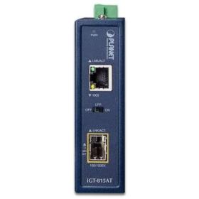 Convertisseur industriel gigabit SFP Planet IGT-815AT