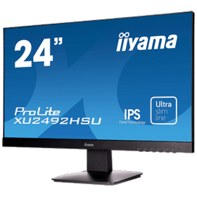 Moniteur LED IPS 24 pouces IIYAMA XU2492HSU-B1 bords fins