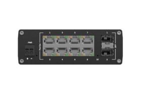 Switch industriel 8 ports PoE+ 2 SFP Teltonika TSW202