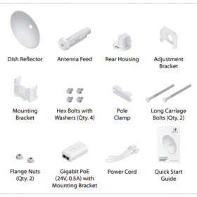 Pont WiFi PowerBeam 5AC Gen2 UBIQUITI