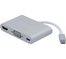 Convertisseur USB Type C vers HDMI VGA