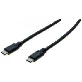 Cordon USB 3.1 Gen1 type C / C M/M 1,8 m noir