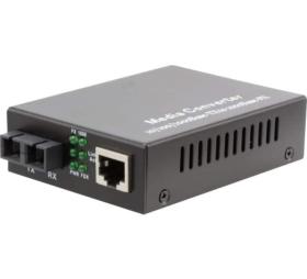 Convertisseur RJ45 gigabit fibre SC monomode 20 Km