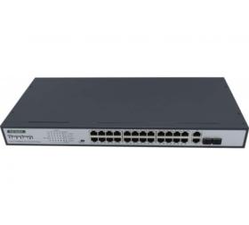 Switch 24 ports 10/100 PoE+ 390W 2 gigabit/SFP