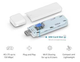 Adaptateur USB 4G LTE WiFi D-Link DWM-222W/R