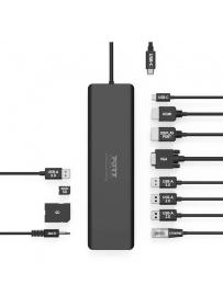 Station d'accueil USB-C 11 en 1 Port Design