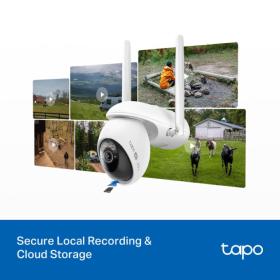 Kit caméra Pan/Tilt WiFi/4G solaire TP-Link Tapo