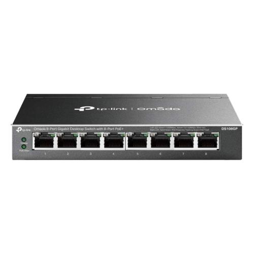 Switch 8 ports giga PoE+ 65W TP-Link DS108GP
