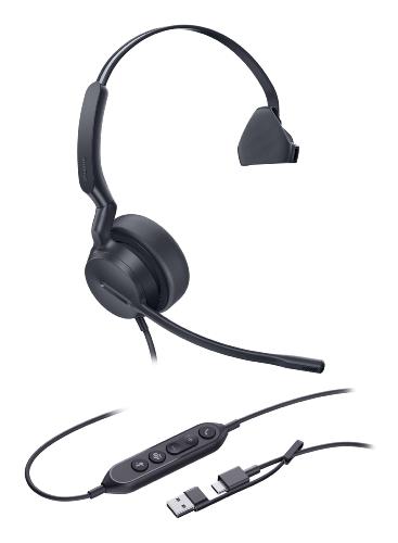 Casque USB A/C mono Teams et UC Yealink UH42T