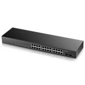 afficher l'article Switch 24 ports gigabit 2 SFP Zyxel GS1900-24