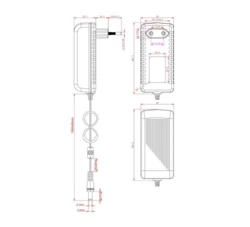 Alimentation secteur 5 V 4 A Jack 5,5 x 2,1 mm