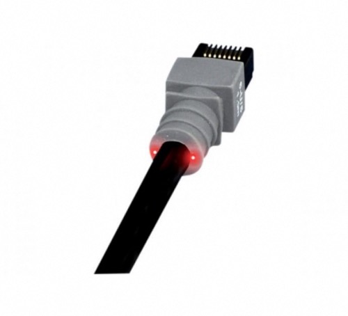 Cable PatchSee Cat. 6 U/FTP 4,9 m à repérage lumineux