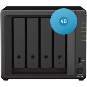 DS923+ NAS Synology 40 To Ironwolf
