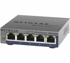 Switch Netgear GS105E 5 ports gigabit manageable