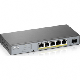 Switch 5 ports giga PoE++ 60W 1 SFP Zyxel GS1350-6HP