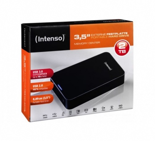 Intenso Memory Center 2To noir